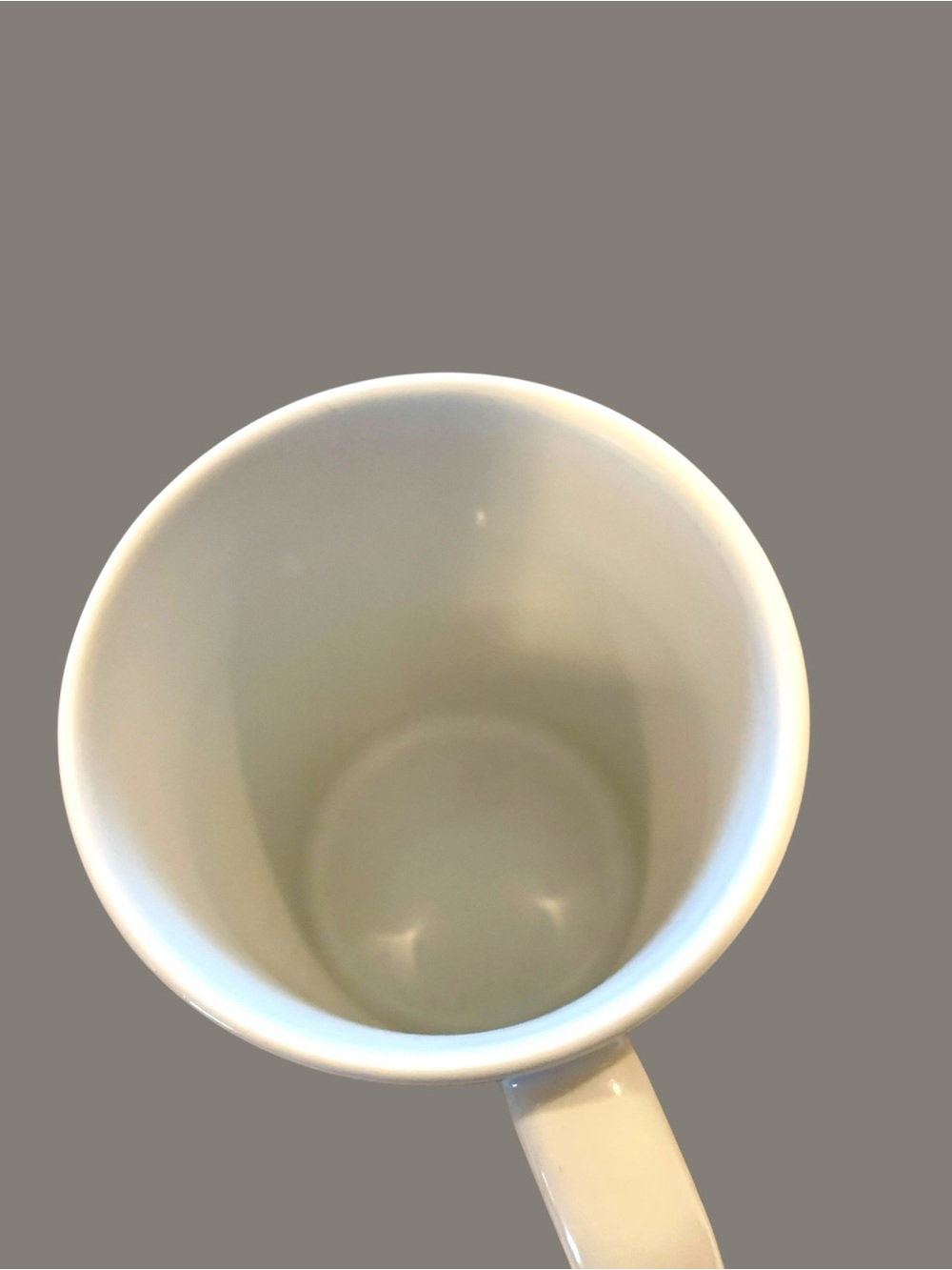White Bull Terrier 'Love Is All Around' Ceramic Mug. NWOT - Picture 2 of 3